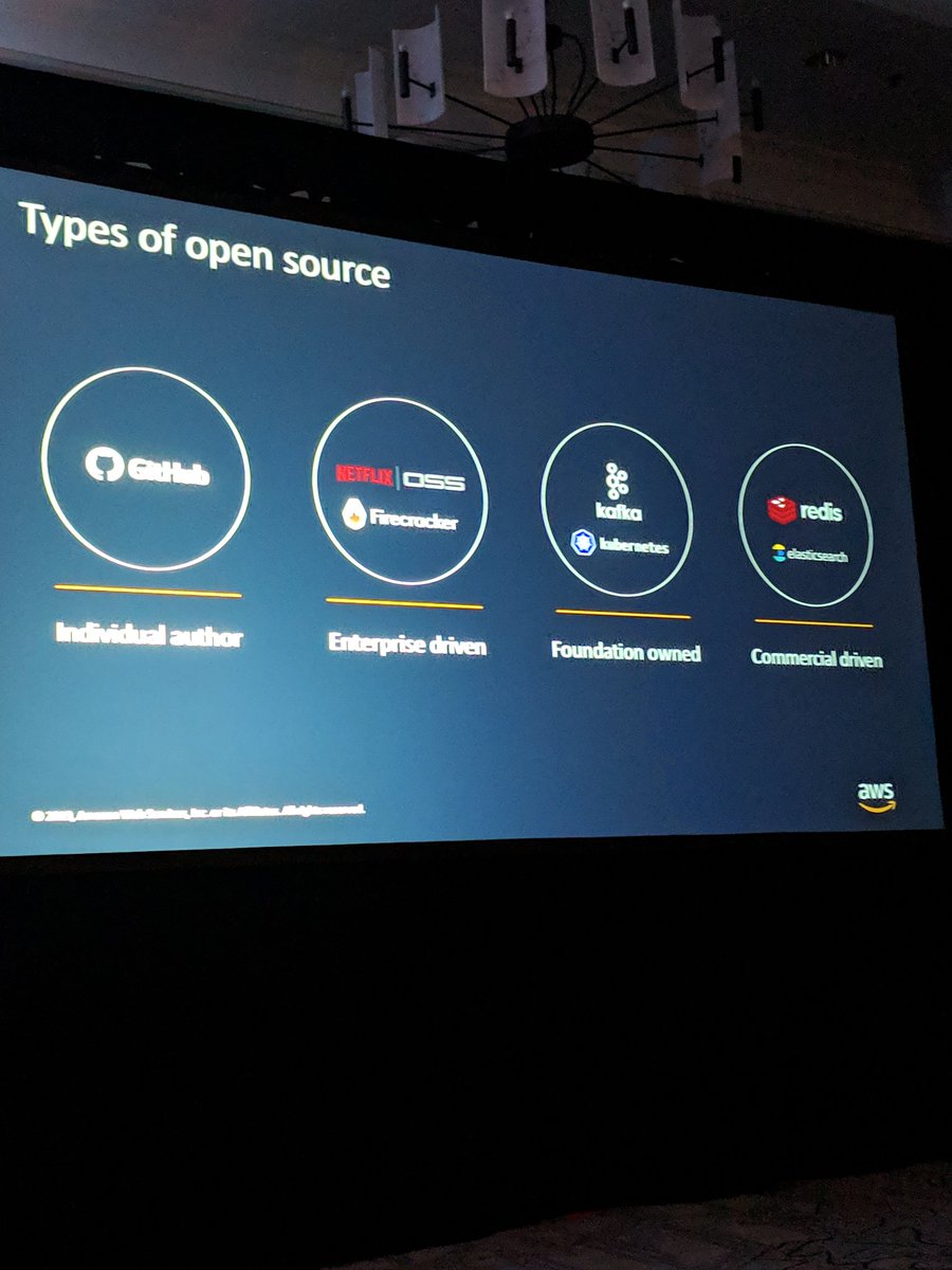Keeping Open Source Open: We've never been in a time like today where so many open source companies have grown and made money @andigutmans #LFOSLS