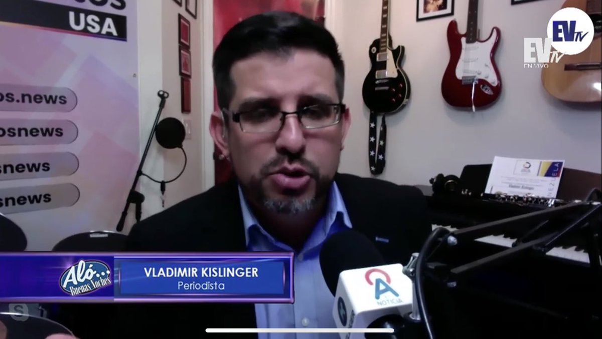 EVTVMiami's tweet image. “Cuba es el primer afectado de lo que sucede en Vzla, por su interés geopolítico, por el dinero que recibe y Miguel Díaz-Canel lo sabe”, opina @vkislinger en #AlóBuenasNoches dejando entrever incluso que “Maduro” podría ser eliminado por La Habana para no revelar información.