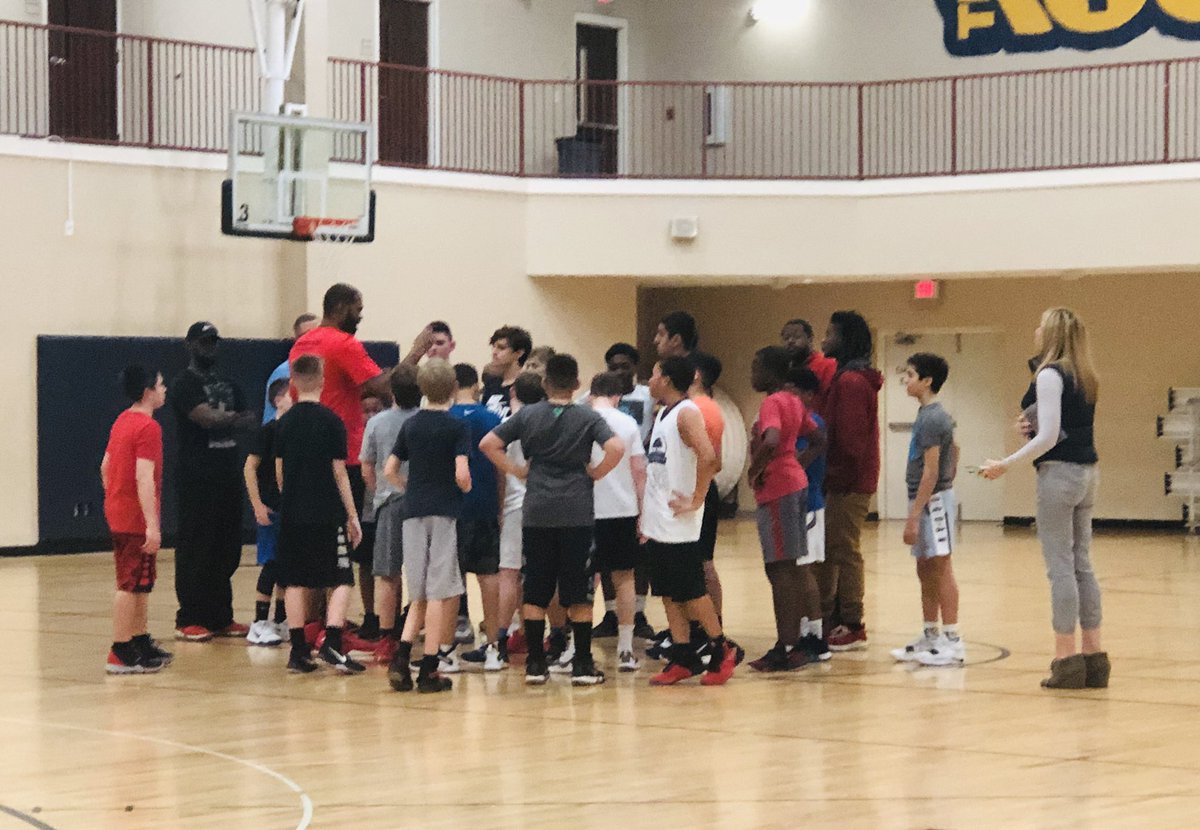 ASchaller74's tweet photo. Inge Basketball has created an amazing program, the Wake Forest Wolves league, where kids are going to get skills training, motivation and most importantly support while playing the game they love...basketball!#WeAreAAU #IngeBasketball #ComeGetItDone #WakeForestWolves #OpenGym https://t.co/Pbjtj8snX9