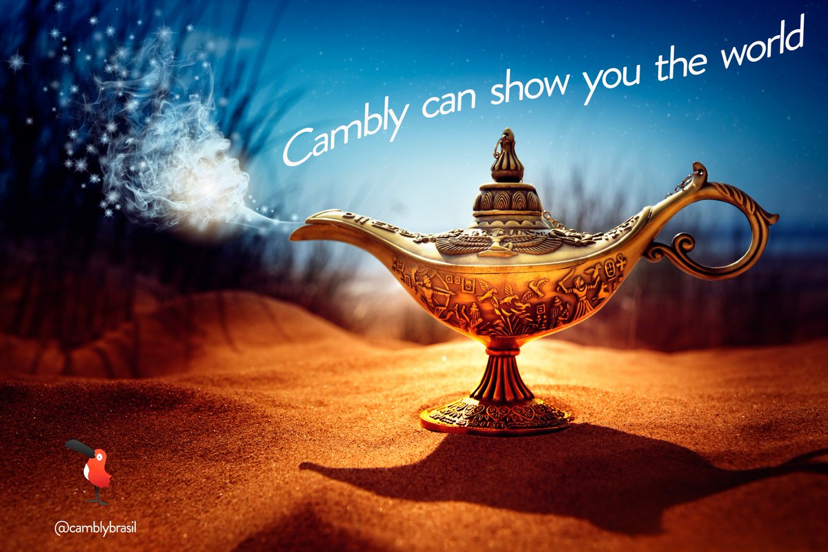 🕌🧞‍♂️ 🎼 'Cambly can show you the world!' 🎼 🧞‍♂️🕌

Faça inglês no @cambly e abra as portas do mundo para você!

Afinal
        You can
                    You Cambly!

#Aladdin #YouCanYouCambly #inglesonline #LearnEnglish #inglesnativo #inglescomnativos #Idiomas