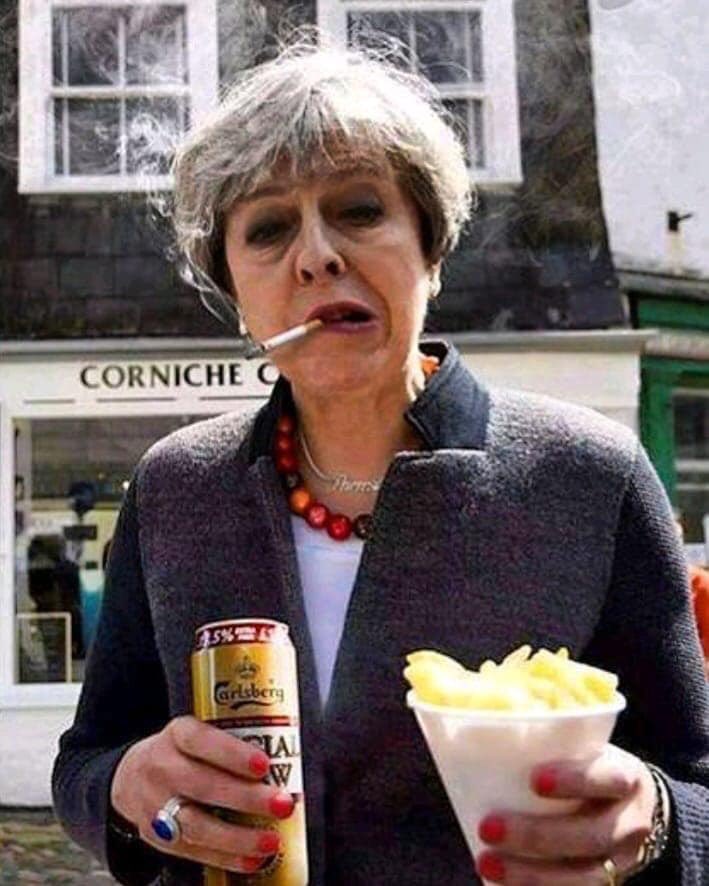 tribblesome's tweet photo. A friend sent it but I can imagine the PM might be feeling a bit like this right now #Brexit #brexitvote #governmentdefeat https://t.co/w0FnyVvWGn