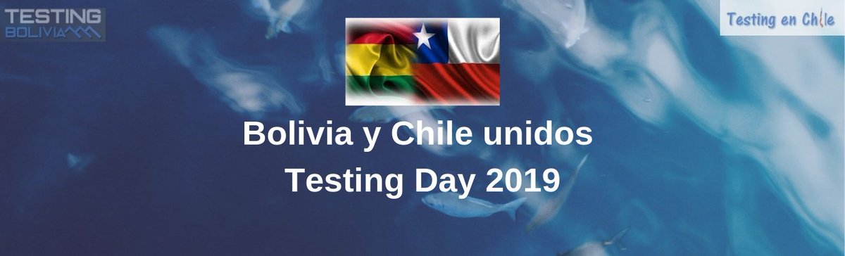 mmellado79's tweet photo. Testing en Chile y Testing Bolivia, los invita a participar de la 3era versión de #TestingDayBolChi
Asegura tu participación. Cupos limitados. Premios y sorpresas
https://t.co/98HMdoOT40 https://t.co/fUe89SSPcg