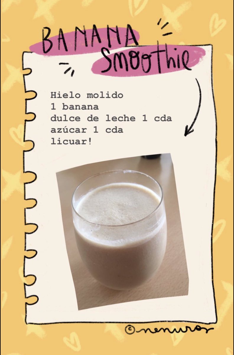 nenuros's tweet photo. #smoothie #recipe #recetas #batido https://t.co/V13u79Yksk