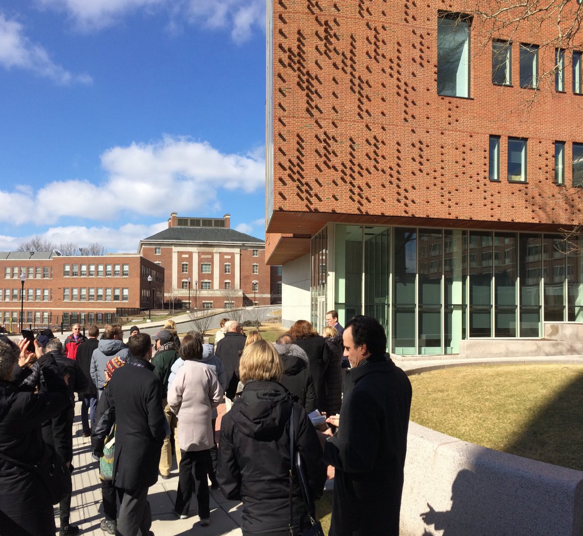 KVAMatx's tweet photo. Scuppers visit Wegmans Hall at the University of Rochester #SCUPNA19 #Plan4HigherEd #highered https://t.co/LsZHdgP3II