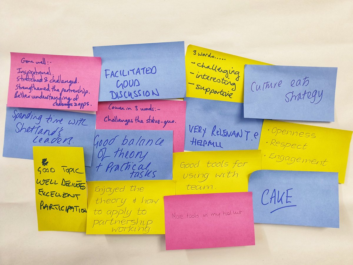 giantrat's tweet photo. Great last day with senior leaders from @ShetIslandsCll, #police, #fireandrescue, #NHS, #health, #socialcare, #education 
Working on #complexity and solving the challenges ahead to deliver services for citizens.
Ready to start again tomorrow 👊
#agile #CultureChange https://t.co/2cCHHTGflE