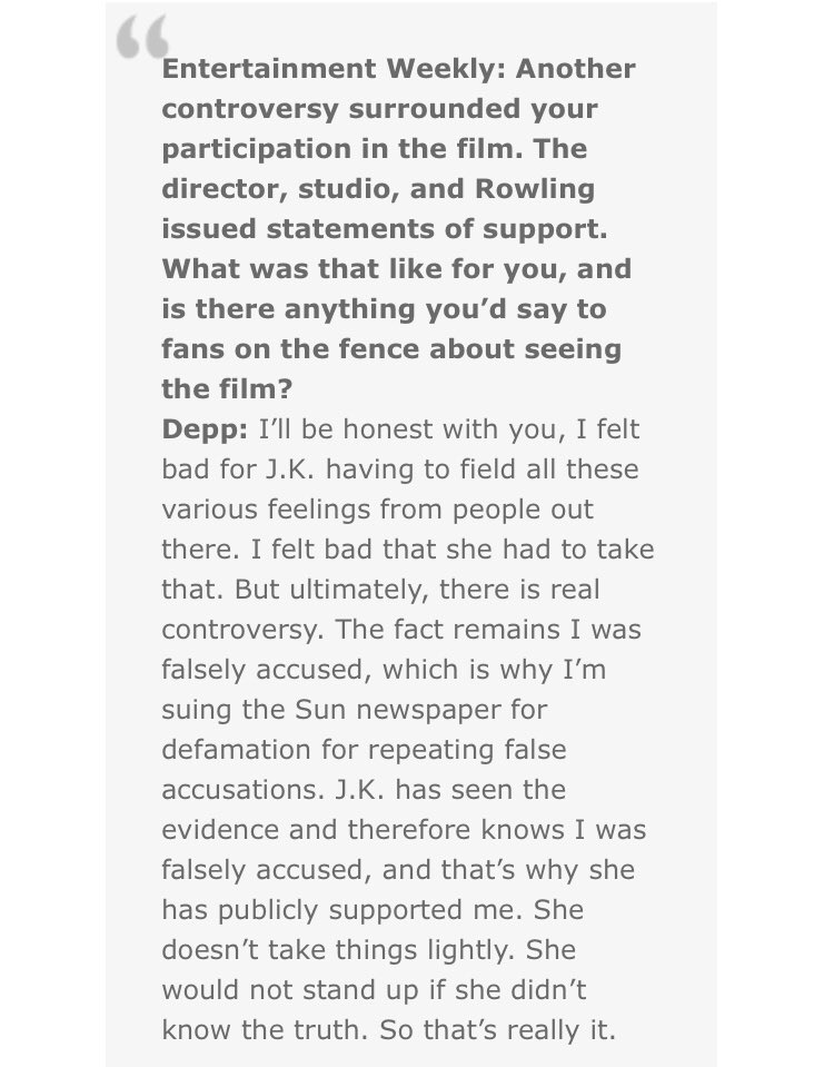 xjohnsbae's tweet photo. Remember when JK Rowling (a domestic violence survivor) defended Johnny Depp’s casting in Fantastic Beasts and y’all attacked her? Well you should apologize to her now. On the other hand I’m not seeing many complaints about Amber Heard being in Aquaman #AmberHeardIsAnAbuser https://t.co/oQjxhCp8n3