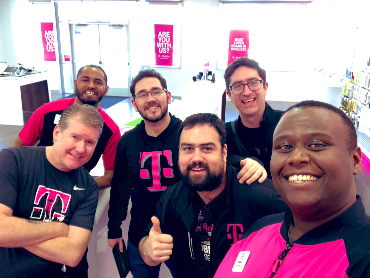 Thanks for visiting with us today, and helping us better serve our customers. #UnCarrier #TMobile #CoastalCalifornia