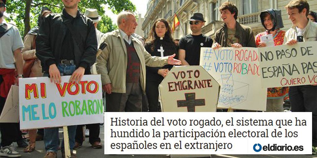 CBescansa's tweet photo. 1/1 El bloqueo sistemático del PP nos impidió derogar el voto rogado en esta legislatura y nuestros expatriados vivirán un nuevo infierno para poder votar el 28A. Este despropósito es otra vergüenza que el Congreso no fue capaz de abolir https://t.co/STEfZ3byqr https://t.co/dE4LZk7GU4