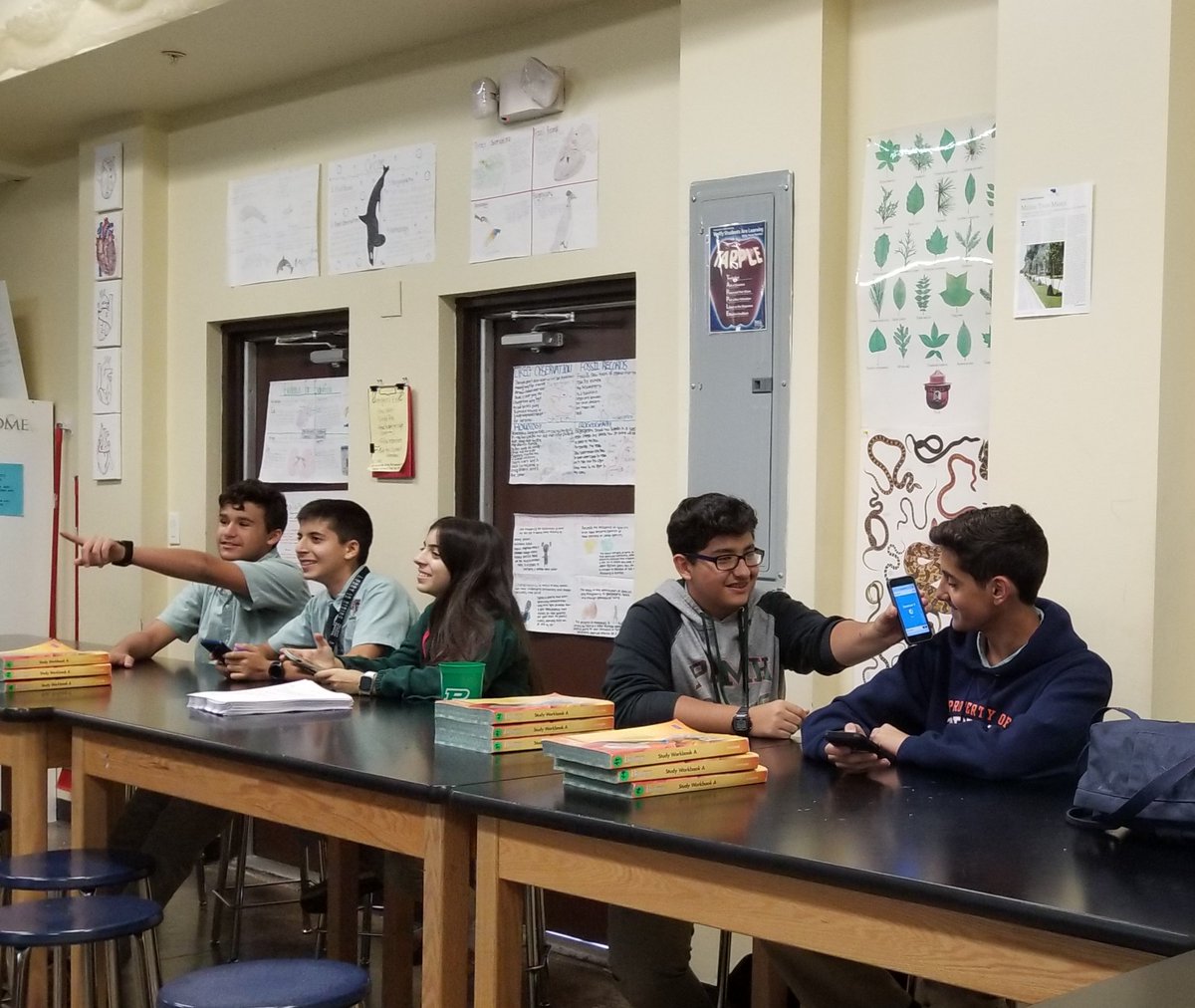 wasilewskieco's tweet photo. Let the games begin! Afterschool @PPMH Biology End of Course review crew! https://t.co/nfguKsSn5v