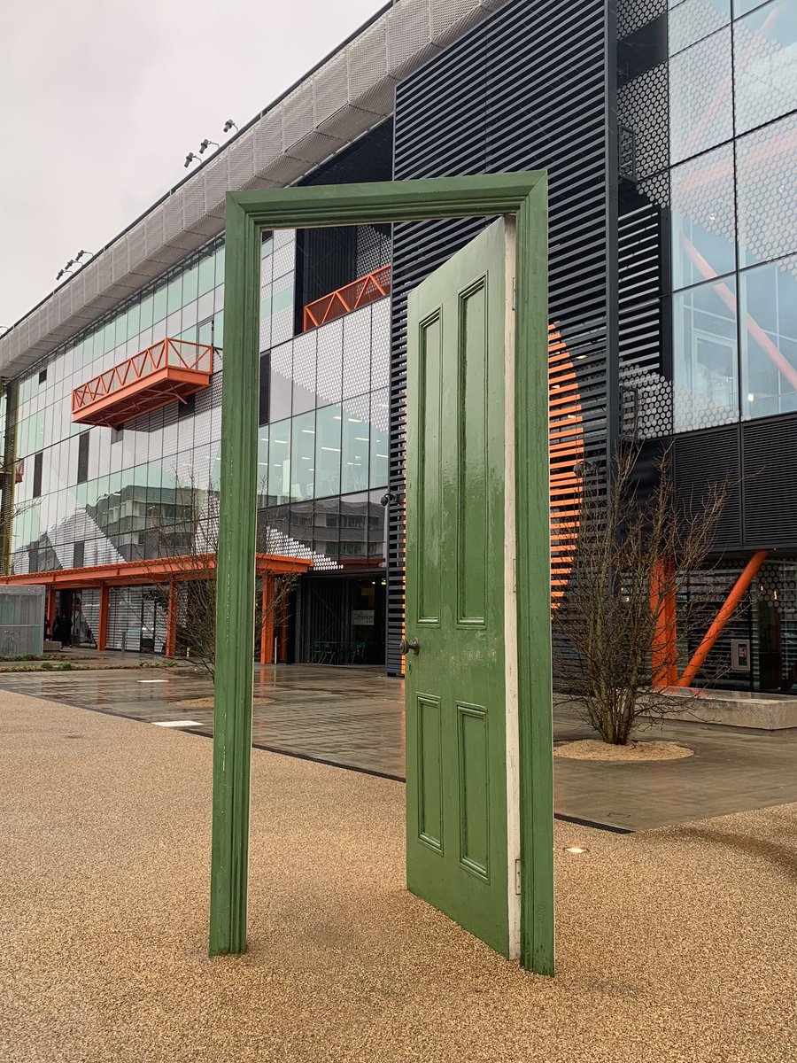 e_hampson's tweet photo. The door of opportunity is open. Productive day with @DigitalStaffs @StaffsUni planning the infrastructure and space for the #DigitalInstituteLondon our new centre for #digital #innovation @HereEast for #Esports and #gamesdesign Watch this space 🤩 https://t.co/RKd94AUno2