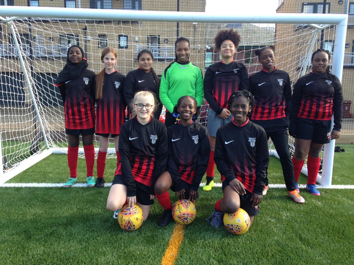 TrinityHighPE's tweet image. Year 7 Girls' Football team beat @0WHGS0 5-1 in the Manchester Cup.  Another fantastic performance from our girls, showing superb tacking, passing and shooting. They can now look forward to a well deserved cup final. #teamtrinity #oneteam #finalready #trinitygirlscan #girlpower