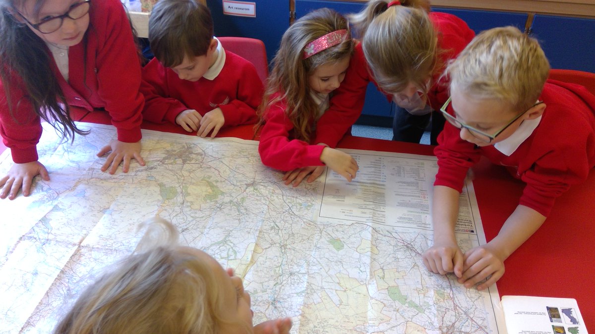 MissRAllSaints's tweet photo. We loved exploring ordnance survey maps this week, and learning about all the different symbols that are used when creating maps. https://t.co/JauoEBrsnj