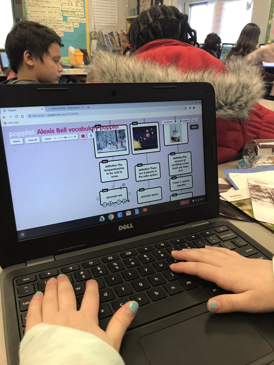 AmyBowen75's tweet image. This isn’t about me. Im in awe at what my kids do in a day.I hope they don’t say”nothing”when asked”What did you do in school today?”The kids Skyped with a class from East, worked on a hyperdoc involving Flipgrid, Padlet, created Adobe Spark videos using planet research,and more!