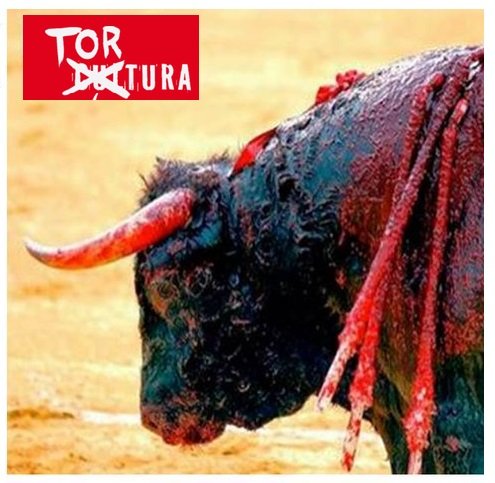 "Neither I nor any #bull wants you to fight it. But if you insist I hope it defends itself. Fuck ANYONE who tortures an animal for fun" ~ @RickyGervais
Show EVERYONE that #bullfighting is WRONG with an 'End BullFighting' top from https://www.teezily.com/stores/end-bullfighting-now …
Ban #BullFighting NOW!