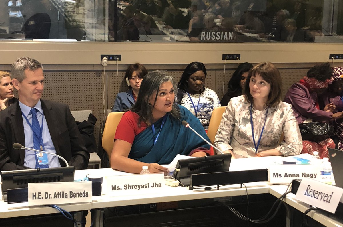 One in every seven children under the age of 18 is living in a single-parent household, more than 80% of which are led by women. Discussion on good practices and exchange know-how from Hungary 🇭🇺, Kenya 🇰🇪 and other countries around the world. @UNICEF  @shreyasi_jha #CSW63