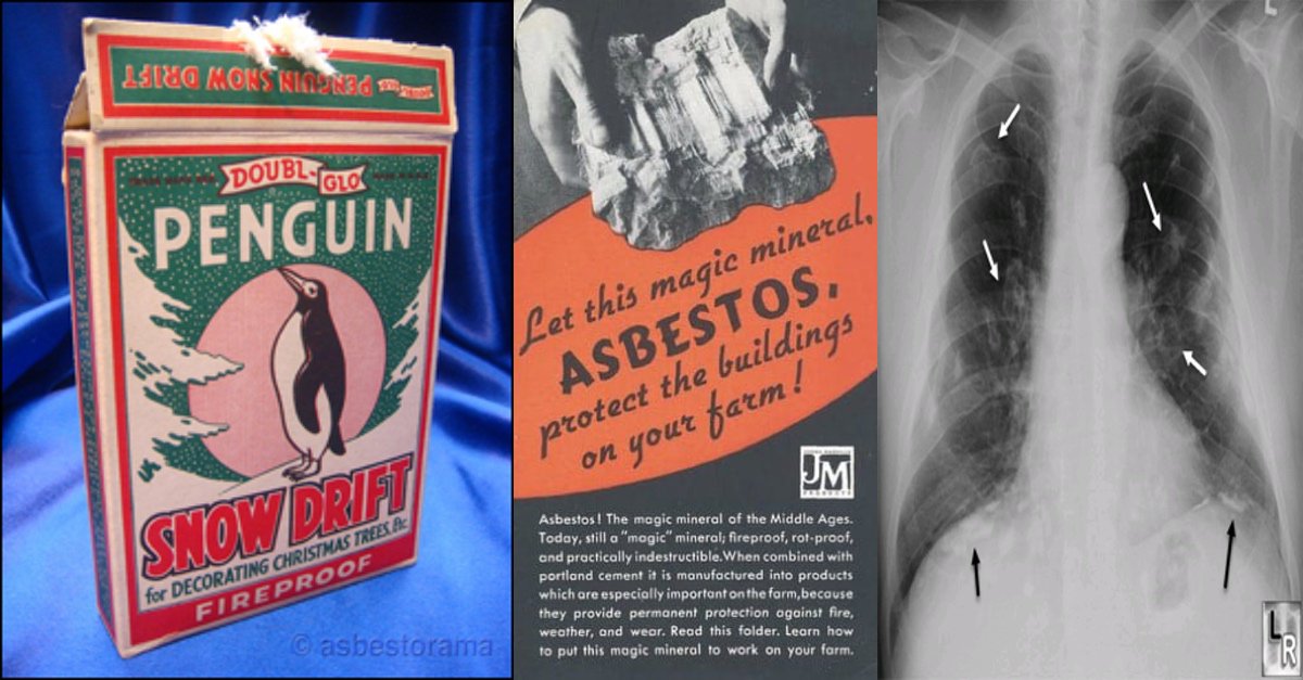 nicholls_colton's tweet photo. #NichollsColtonTopicTuesday We find it amazing how a material as brilliant as #Asbestos has become such a renowned #Health threat. Makes us wonder what #research could emerge in the #future for current #BestPractice: https://t.co/5aAb4lxqej https://t.co/aQQWHyP6y9