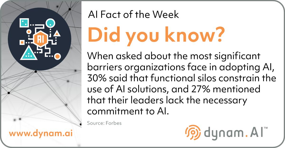 Dynam_AI's tweet image. Why should you invest in #AIinnovation?

AI strengthens customer experience, increases engagement &amp;amp; builds strong targeted communication. It accelerates the decision-making process by helping in gaining competitive advantages. #aisandiego #aiforenterprise