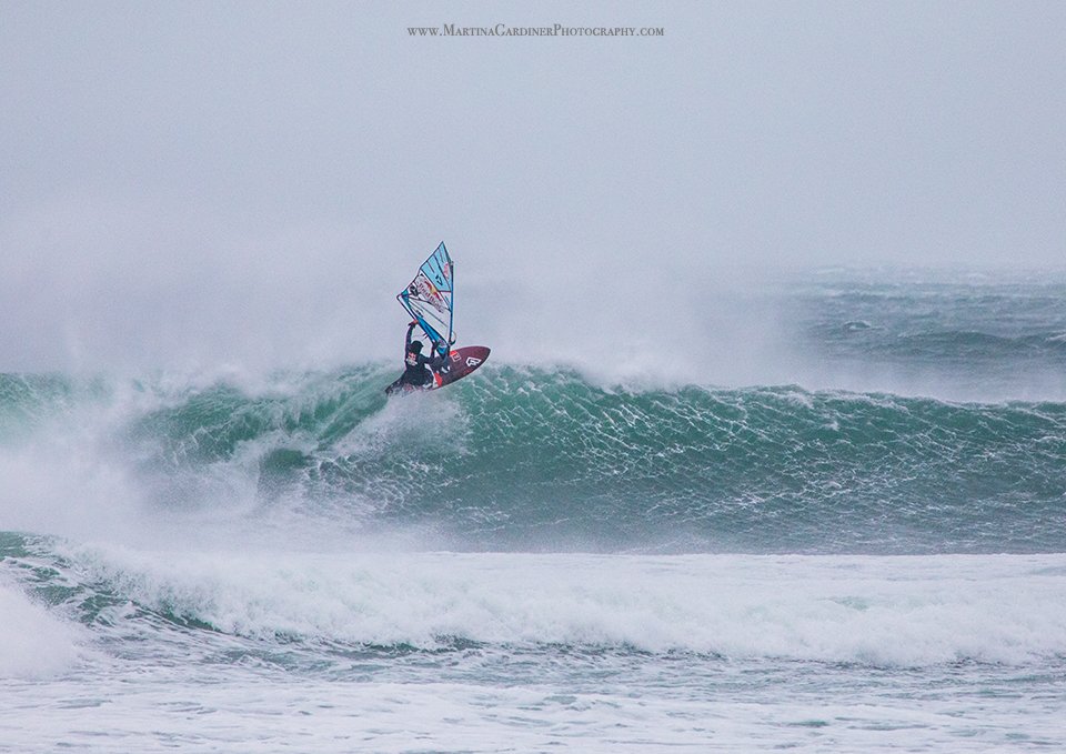 Riding the Storm today at the 2019 Red Bull Storm Chase - Magheraroarty #Donegal  The waves just got higher and higher #RedBullStormChase #StormGareth