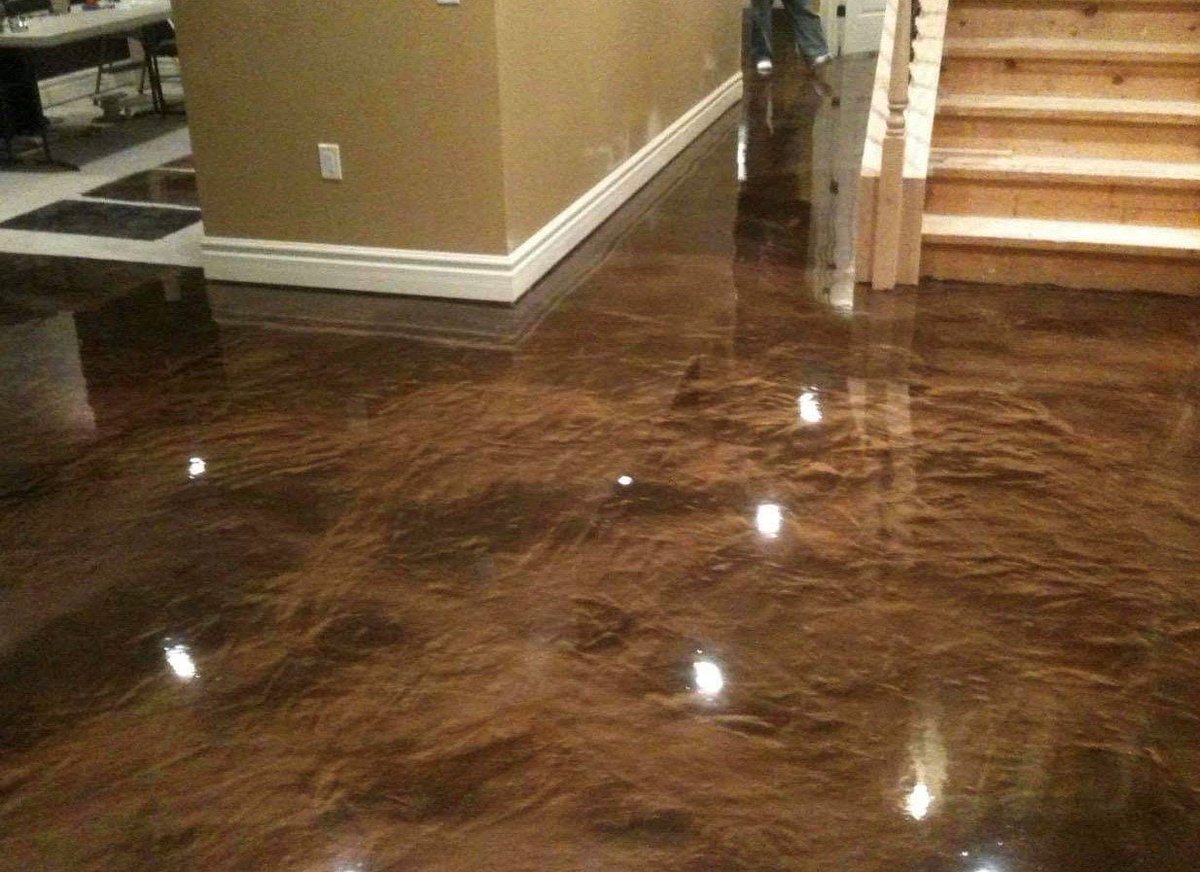 IntegrityConcr2's tweet image. Integrity Concrete of Kentucky offers a wide range of colors and styles when it comes to Acid Stain Concrete Flooring!