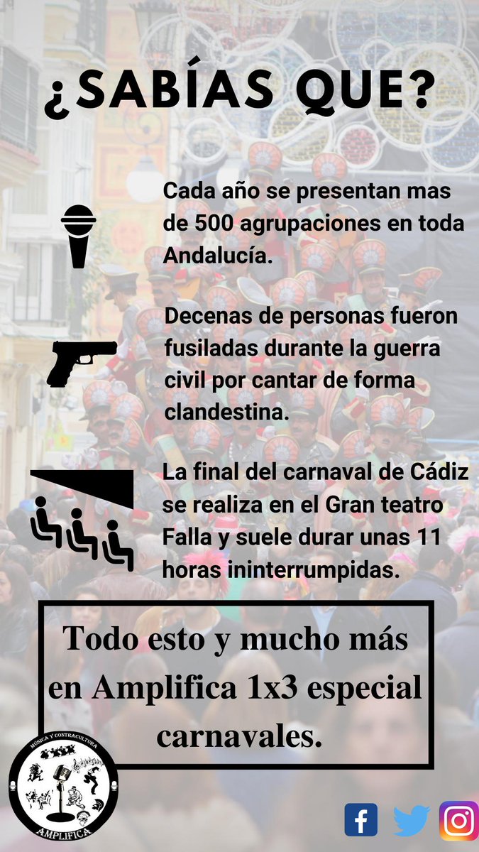AmplificaRadio's tweet photo. ¿Conocías estas curiosidades? El próximo miércoles mas en @AmplificaRadio #SabiasQue #Amplifica https://t.co/9rzGcCGH3b
