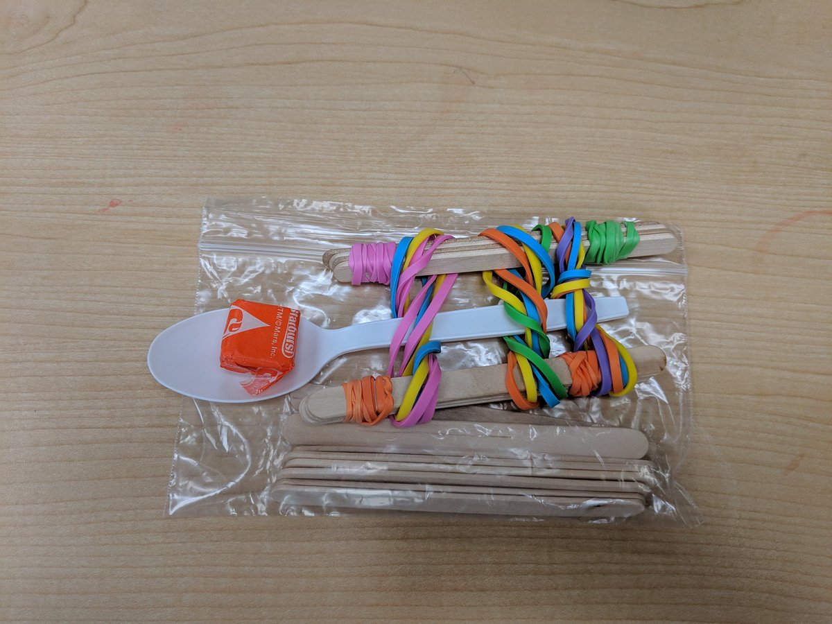 nprobins3's tweet photo. Creating a Starburst catapult! So much fun in Science Class #luosocial https://t.co/t4H5Z9OnZD