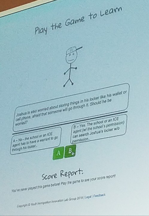 Impressive group of law &amp; CS students in <a href="/NorthwesternLaw/">Northwestern Law</a> Innovation Labs! Just one example = great app underway by Youth Immigration Project team to educate undocumented youth on rights and link to resources in crisis. <a href="/NorthwesternU/">Northwestern</a> <a href="/danlinna/">Daniel W. Linna Jr.</a> <a href="/kj_Hammond/">Kristian Hammond</a> <a href="/profdschwartz/">David Schwartz</a>