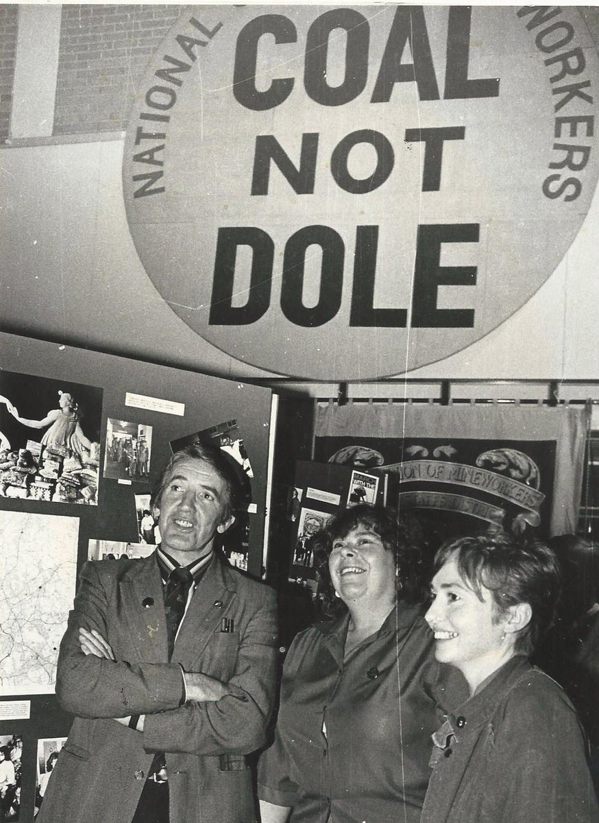 RyanOfStoke's tweet photo. 35 years ago today this woman found her voice, found her calling and along with many other great women took on the might of the state fighting for jobs & social justice!
#NSWAPC #NSMWAG #WAPC #BrendaProcter #MinersStrike #1984 #WomenOfTheWorkingClass https://t.co/k9bPLv7G9v