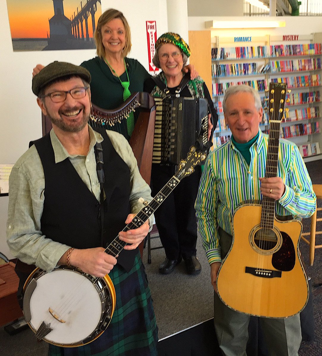 Oh the Summertime is comin' - Ah Tu at Michigan City Public Library <a href="/MCPublicLibrar1/">MichiganCity Library</a> Saturday, March 16, 2pm. A journey from winter into spring and the wearing of the green.