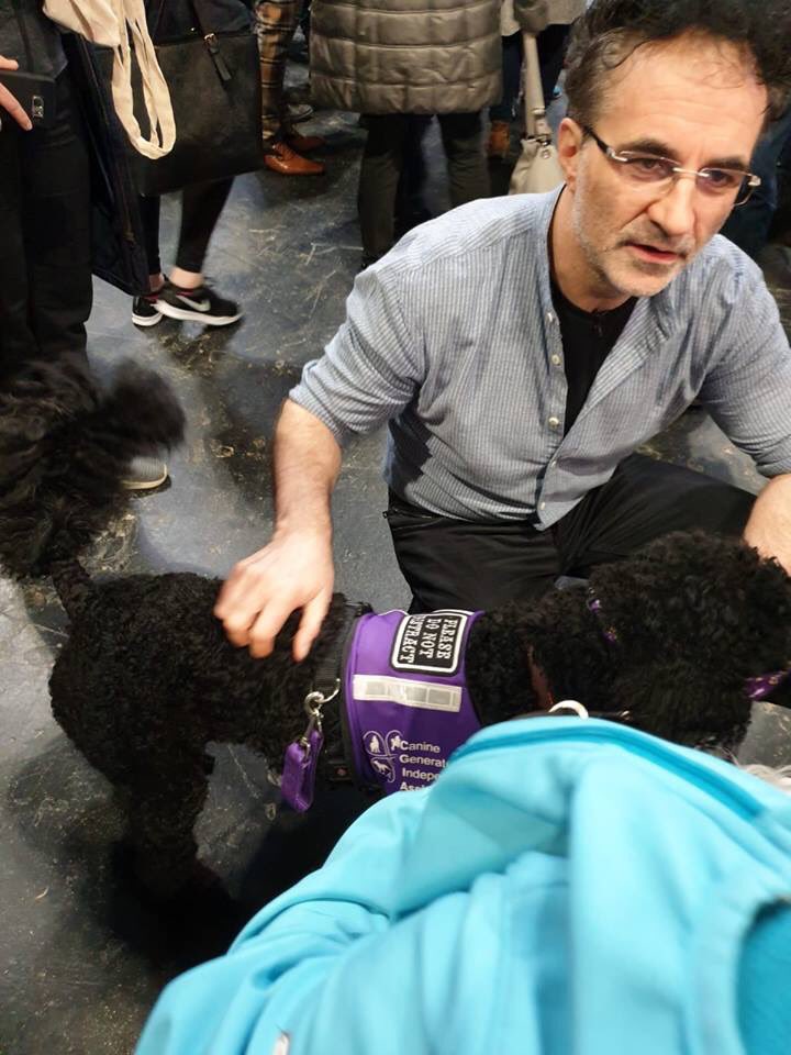 CGI_Dogs's tweet photo. @ProfNoelFitz some great photos with one of our members at @Crufts this year https://t.co/bTeoeXvG9f