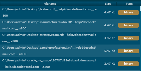 demonslay335's tweet photo. #RotorCrypt #Ransomware with extension "!__help2decode@mail.com__.a800", note "recovery.instruction.txt" - https://t.co/bM7c152VIi | https://t.co/BoLpnLa4kB https://t.co/Mj4tBrZiCH