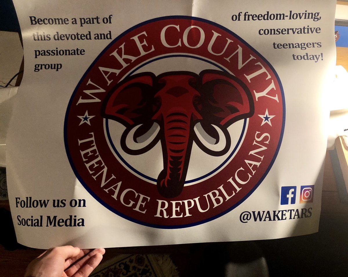 waketars's tweet photo. The Wake TARS are convention ready! @WakeCountyGOP #leadright #ncpol https://t.co/pKFjMhjUhy