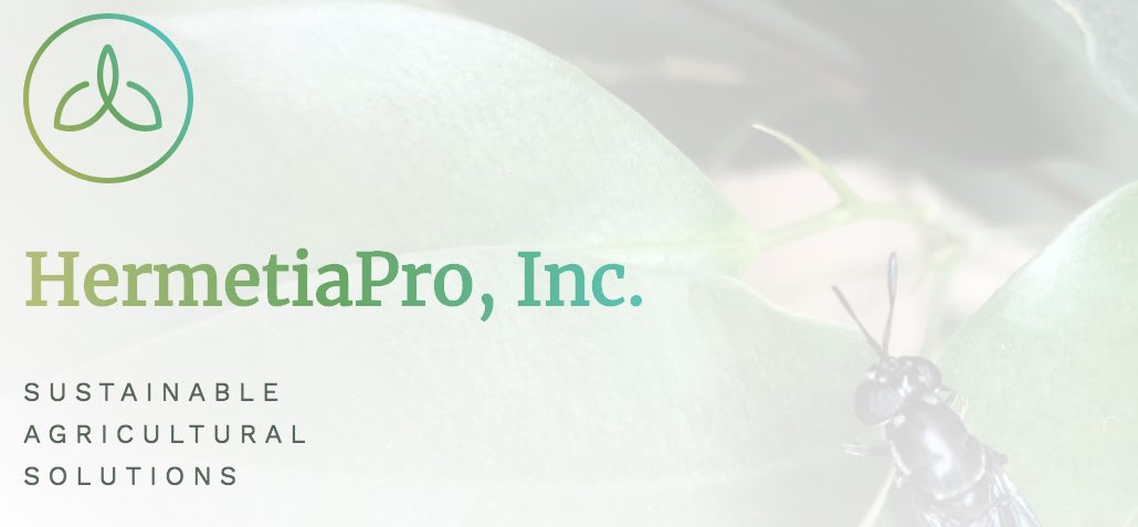 ValleyInnov's tweet photo. Contestant #13 is Hermetia Pro, which specializes in commercial insect farming using advanced sustainable agriculture methods. Learn more at: https://t.co/OXnQ0p17Kv #VIPitch #ag #agtech #farming https://t.co/qpd5gIHVgj