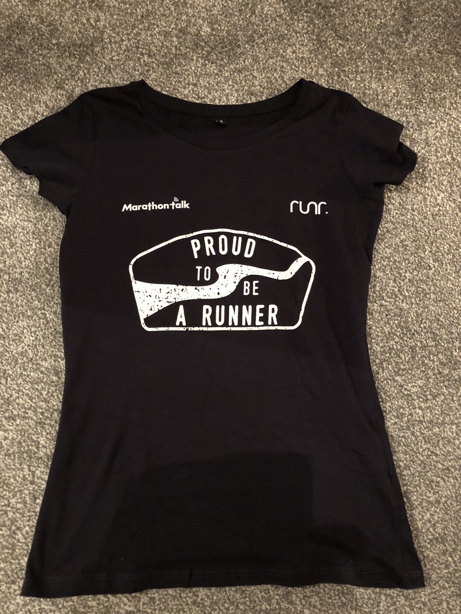 duracell_rachel's tweet photo. Delivery of new T-shirt ordered at #runcamp2019 - will wear it with pride! πββοΈπββοΈ#proudtobearunner @marathontalk @ArtOfYrSuccess @runr_uk https://t.co/BUVXA6SgCT