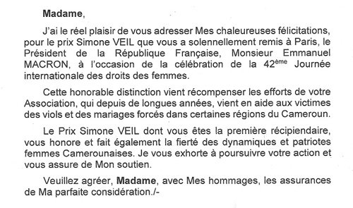 President Paul BIYA tweet media