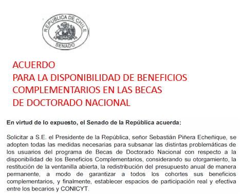 JorgeBabul's tweet photo. Se acaba de aprobar por unanimidad en la Sala del @Senado El Proyecto de Acuerdo para la Disponibilidad de Beneficios Complementarios en las Becas de Doctorado Nacional

GRANDE EXITO para @afectad https://t.co/aVdeMLTRxq