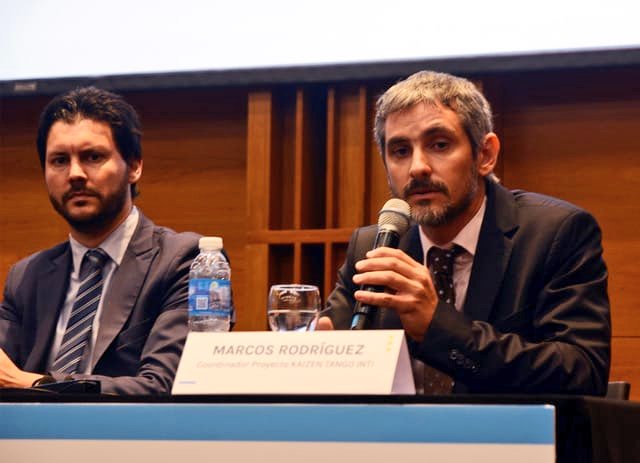 INTIargentina's tweet photo. #KaizenTango
"Buscamos integrar a todos los actores de los sectores industriales y del sector público para potenciar el desarrollo de las #pymes" dijo @Marcos10sz https://t.co/KedqLKjnzC