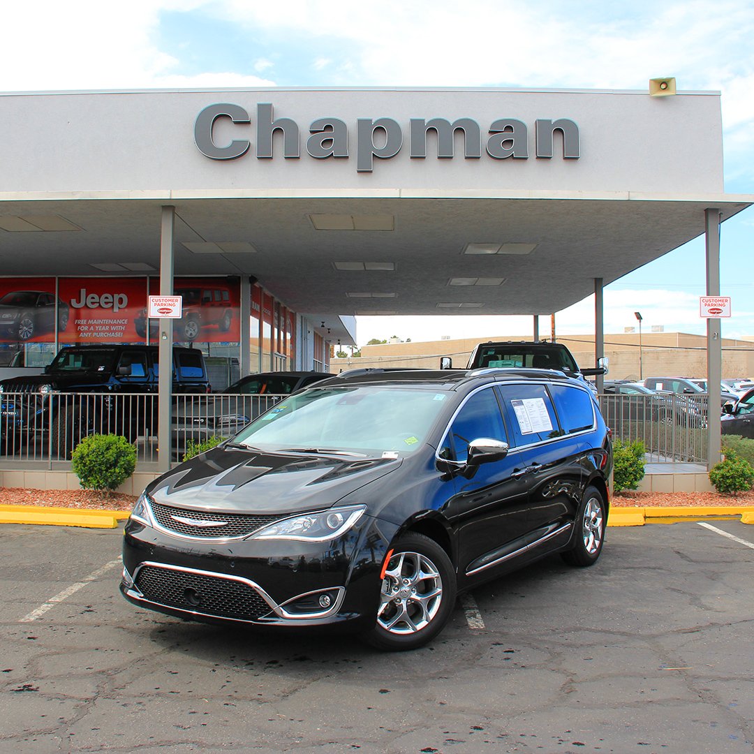 Trade In Tuesday at Chapman Las Vegas.

🚨Today we are featuring a 2017 <a href="/Chrysler/">Chrysler</a> Pacifica Limited 🚨

lasvegasdodge.com/detail/used/20…

📞Call &amp; schedule a test drive today 702-457-1061📞

#SaveOnEastSahara #ChapmanJourney #Chrysler #chryslerpacifica #LasVegas #MomSwag #Vegas #vanlife