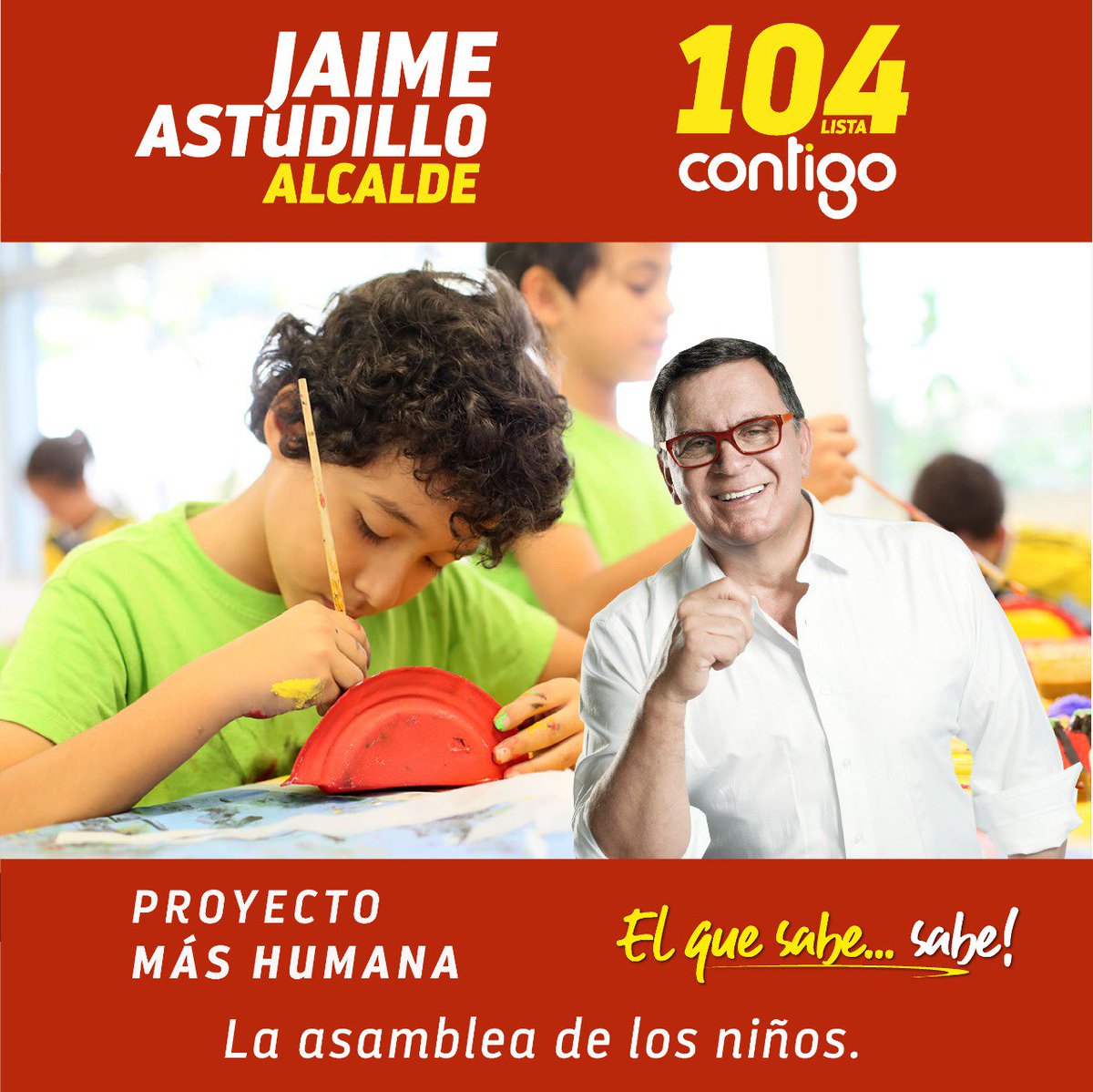 JAstudilloOfi's tweet photo. Iniciaremos la creación de la Asamblea de los niños y niñas como instancias de participación y consulta en los que niños y adolescentes tengan su propia voz para plantear sus aspiraciones que luego se convertirán en proyectos municipales o interinstitucionales. #ElQueSabeSabe https://t.co/YUtB4VFAz9