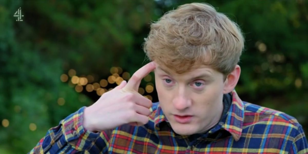 digitalspy's tweet photo. Great Celebrity Bake Off's James Acaster might be worst baker in show history, and we love him anyway!

https://t.co/p1aIfgn1D3

#GBBO https://t.co/eddnlKpKim