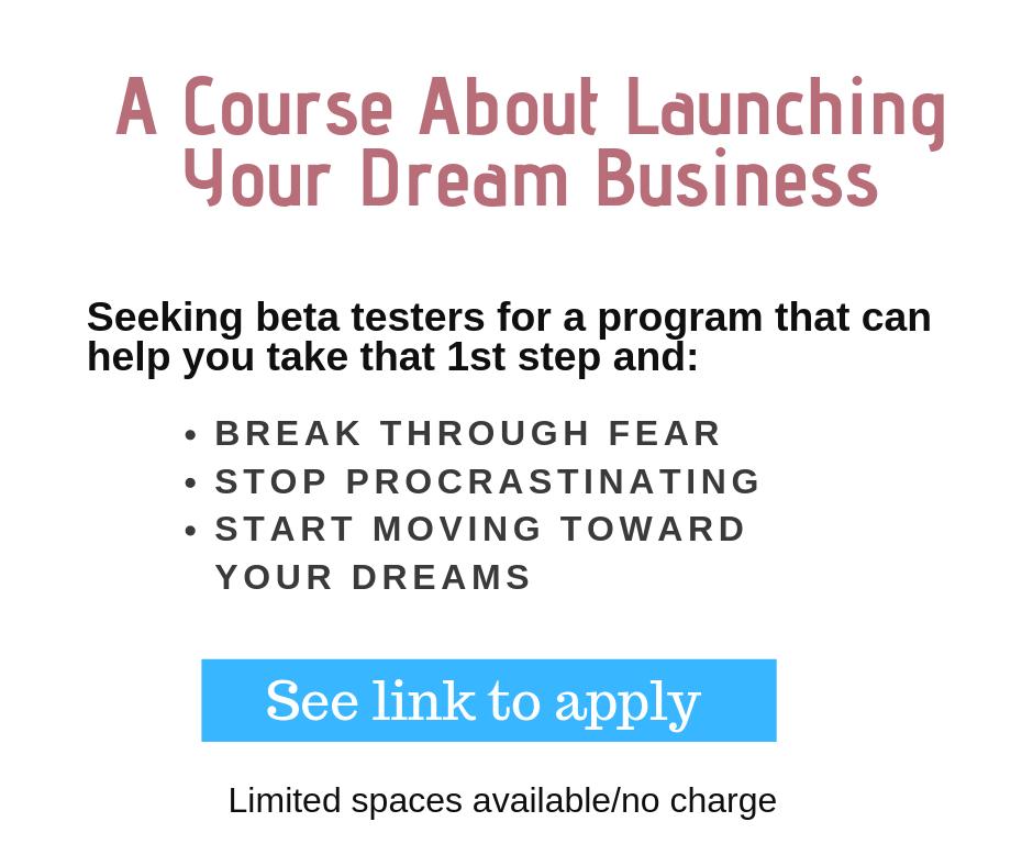 HappinessDepend's tweet photo. Have a passion you'd love to launch into a business? Apply to be a Beta Tester for an upcoming course. Apply here:  https://t.co/QZsohEh82x #Entrepreneur #DreamBIG #dreamjob #dreambusiness #Happiness https://t.co/Bo6dYLNBsA