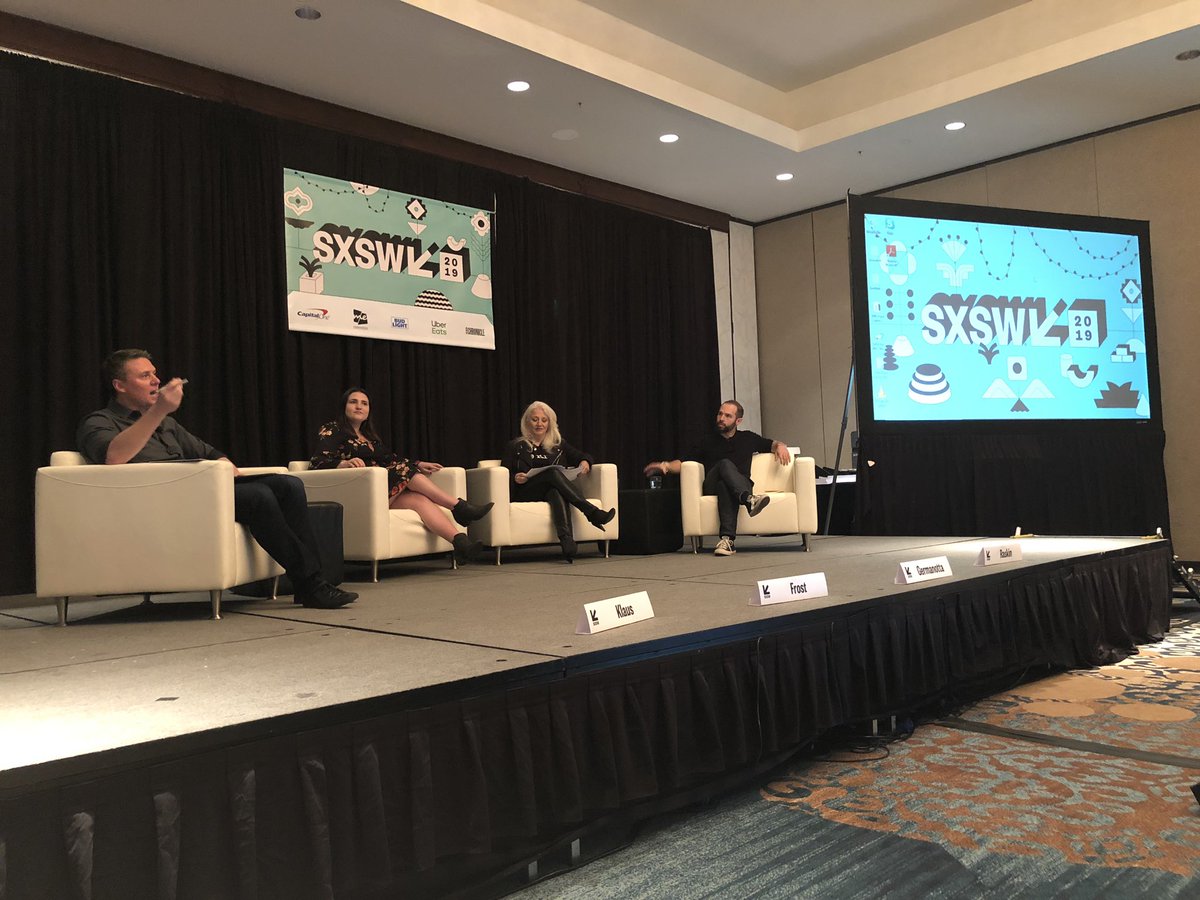 gregswan's tweet photo. Next up at #sxsw: The Digital Loneliness Epidemic: Reshaping Social Media, including @momgerm. #rethinksocial https://t.co/5UqNZEML9F