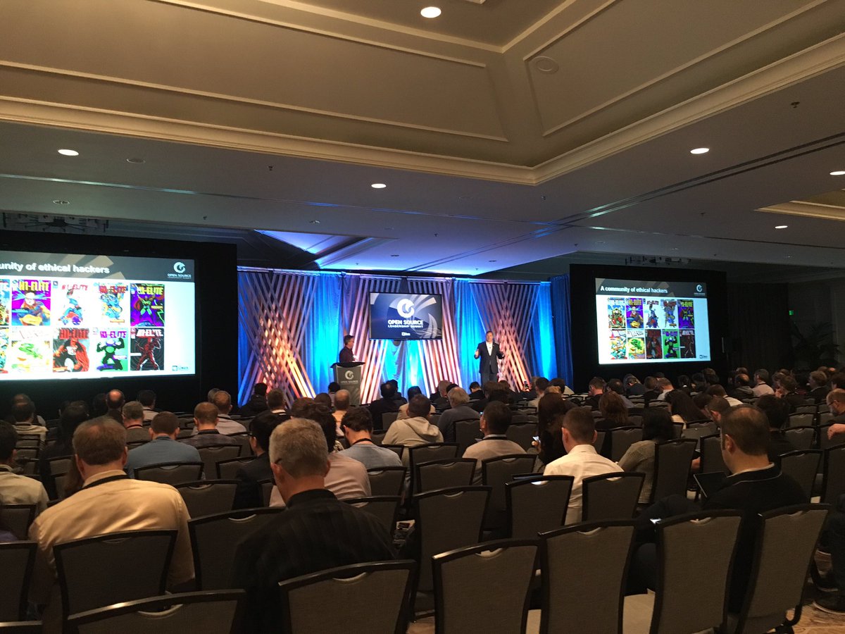 pritianka's tweet image. .@jzemlin talks to @martenmickos, CEO of @Hacker0x01 about how their army of 330,000 ethical hackers will keep projects safe in the #CommunityBridge he announced today at #lfosls