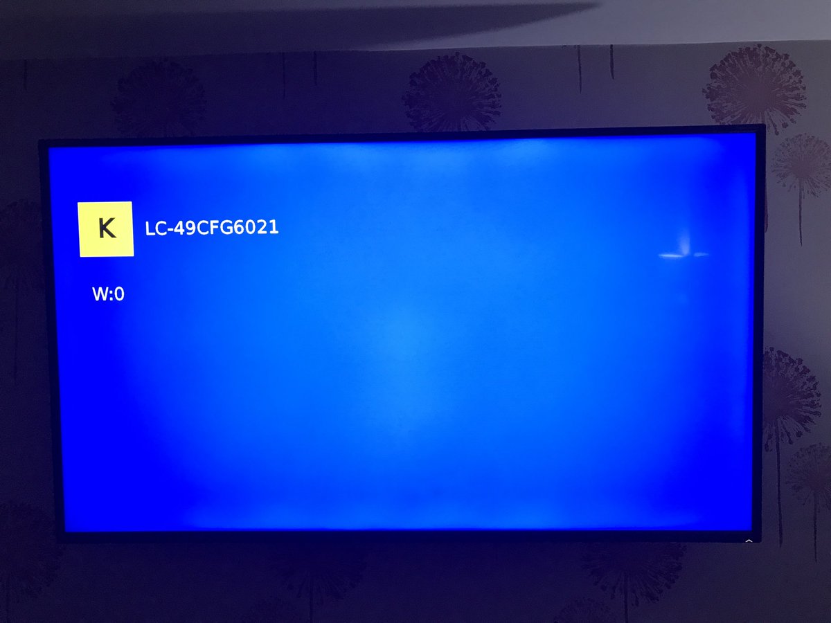 keitho_82's tweet photo. @SharpAQUOS how do I fix this error that appears every time I turn on? https://t.co/fbGEOETEjs