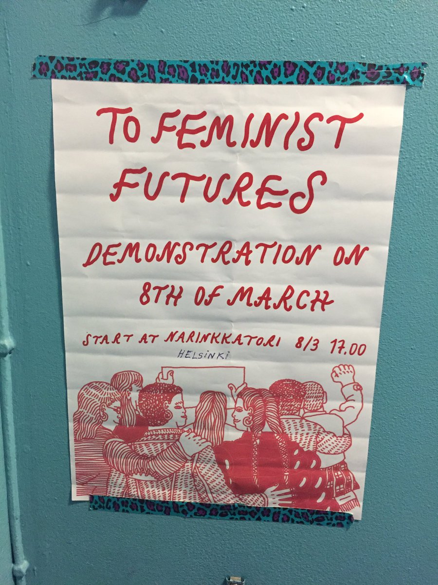 FKJ_PHD's tweet photo. Melody is in Sweden right now. She found an anarchist coffee shop and rad street art in one day. Translation of street art: no you can’t have me that easy. #sweden #feminist https://t.co/VbizqptZnB