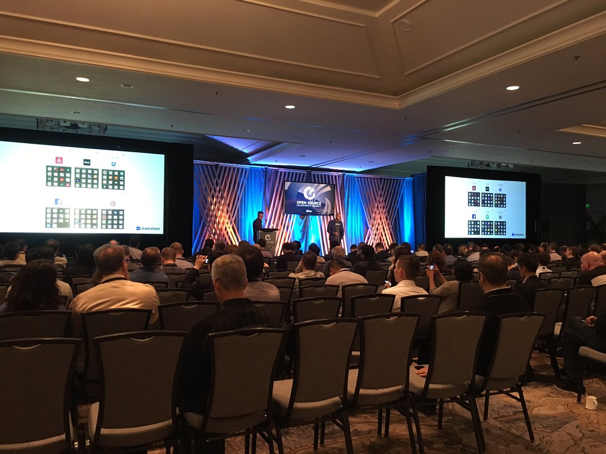 pritianka's tweet image. .@jzemlin brought in @stackshareio to help populate data on which companies use various #opensource projects in the #CommunityBridge he just launched. @yonasbe share how it all works :-). #lfosls