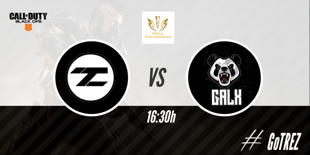 TREZeSportsClub's tweet photo. #CoDBO4 🏆@DutyTournaments
Grupo C
📆 13/03
🕟 16:30h
📌 1era Jornada
🆚 @GamingGalx
Nuestros chicos lo darán todo para llevarse los 3pts❗
#GoTREZ https://t.co/l4z7ZSYUaQ