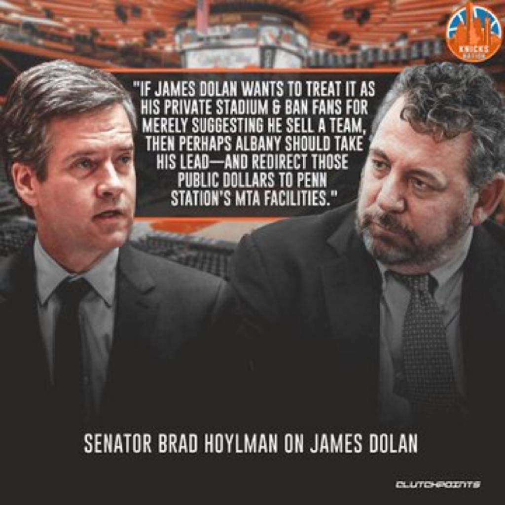 TheBotReport1's tweet photo. How is anyone a #Knicks fan #NBA? #JamesDolan #KnicksOwner #NBAFans https://t.co/tdqO5Dedkw