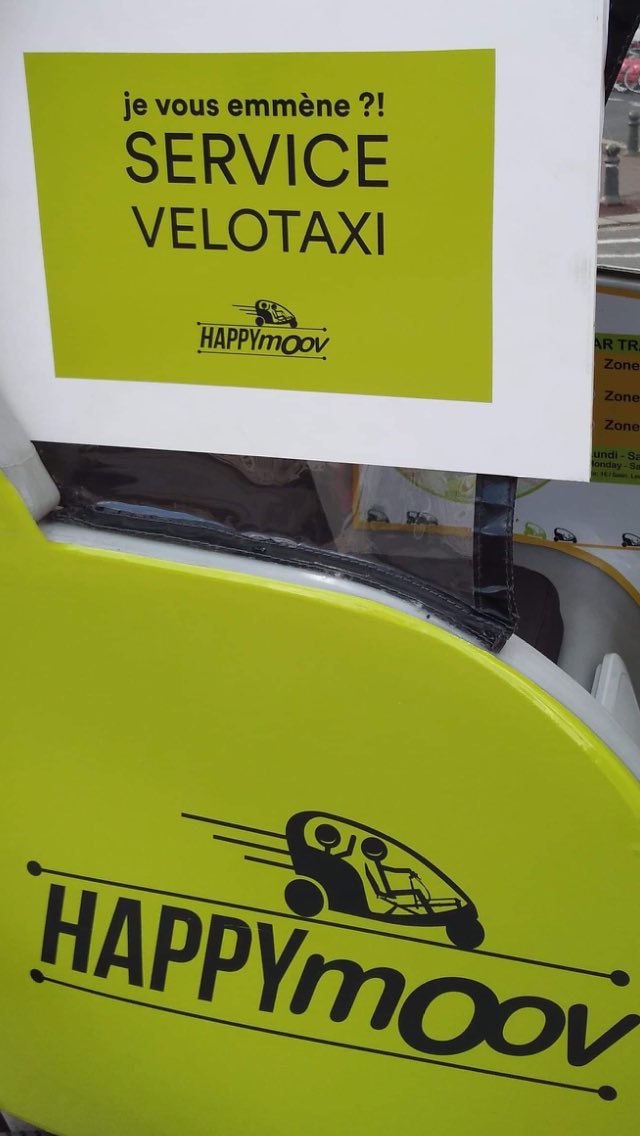 happymoov's tweet photo. Nous on vous transporte ! #urbanmobility #lastmile #eVelotaxi #mobilité #sustainablemobility #servicedetransport #lille #application #navettes #MaaS @C_Najdovski https://t.co/gioinJH2Iz