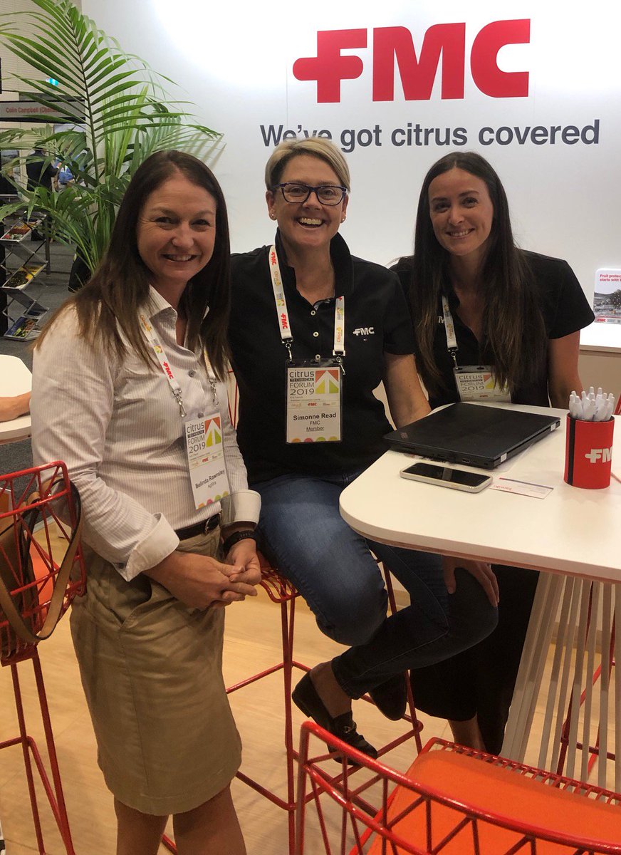 AgXtra's tweet photo. Citrus industry is booming: 250,000+ tonnes exported in 2018! Brandy attended last wk's 2019 Citrus Technical Forum in Adl and assisted @SyngentaANZ with a display on post-harvest green mould. 400+ delegates, great opp to meet key clients @FMCCorp @CitrusAustralia #CitrusTech19 https://t.co/mHa5jDwXme