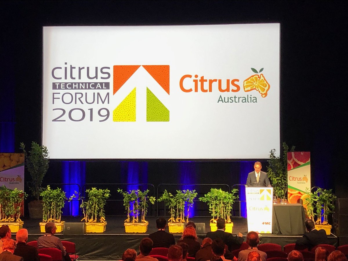 AgXtra's tweet photo. Citrus industry is booming: 250,000+ tonnes exported in 2018! Brandy attended last wk's 2019 Citrus Technical Forum in Adl and assisted @SyngentaANZ with a display on post-harvest green mould. 400+ delegates, great opp to meet key clients @FMCCorp @CitrusAustralia #CitrusTech19 https://t.co/mHa5jDwXme